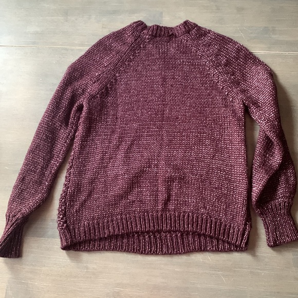 Worthington sweater size small darker purple - Picture 4 of 4